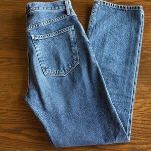 Agolde Women's High Rise Jeans - Blue